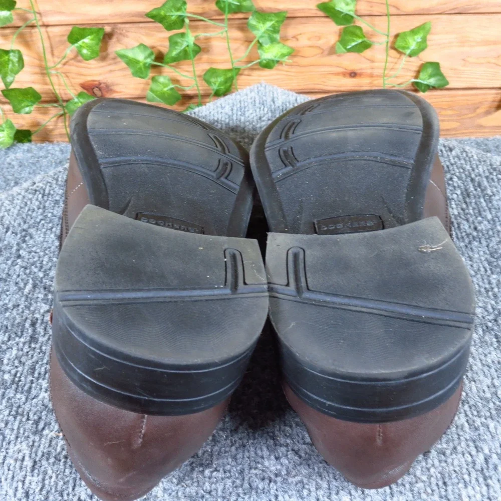 Dockers 90-27227 Mens Slip On Dress Shoes Size 12M Business Formal Brown Leather
